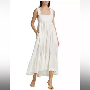 Free People Movement - Isabella white cotton maxi dress